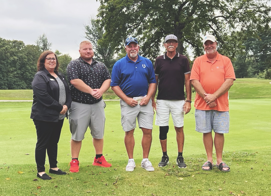 Photo of IU Credit Union at the BBoR Golf Scramble