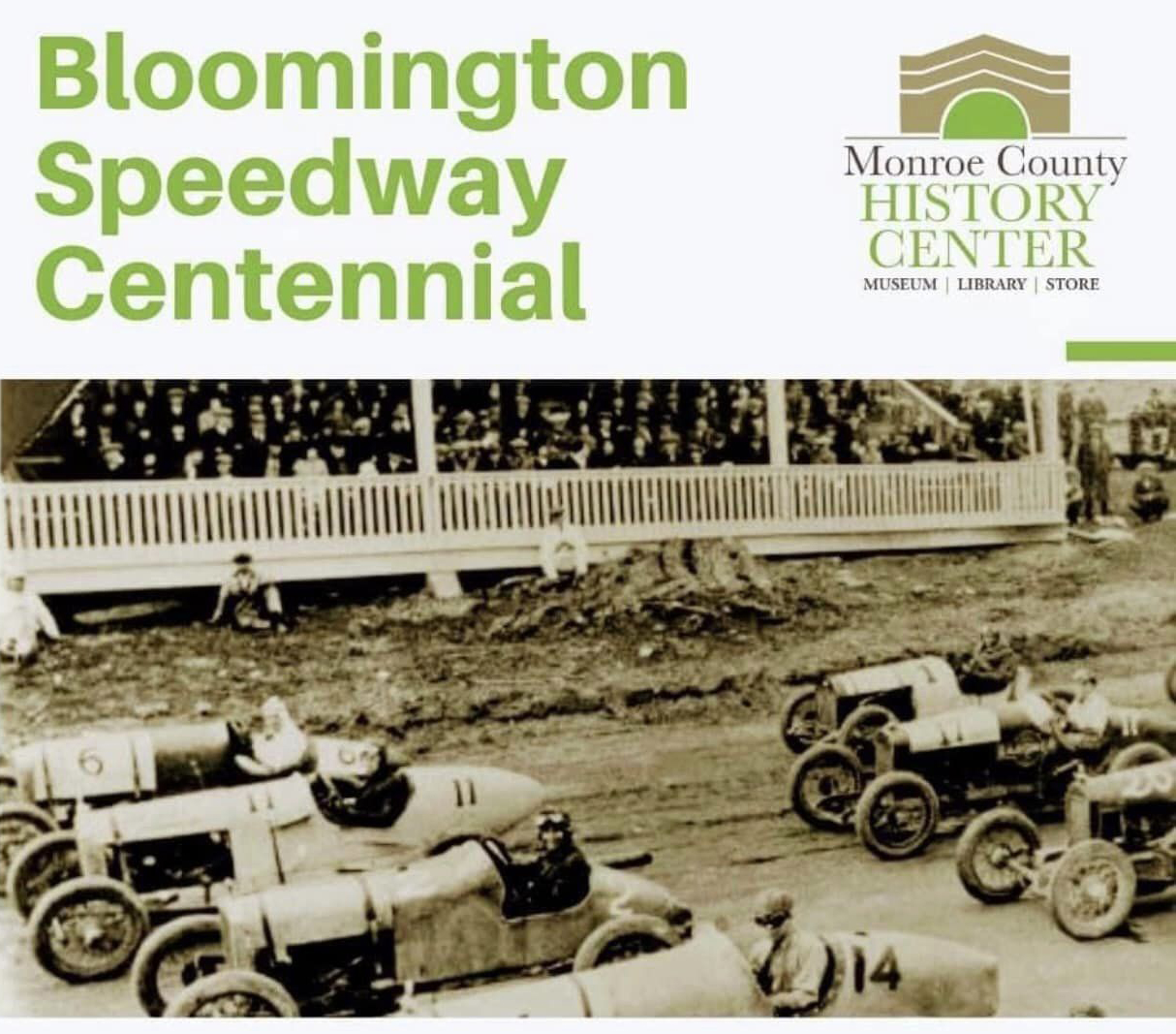 Bloomington Speedway Centennial Logo