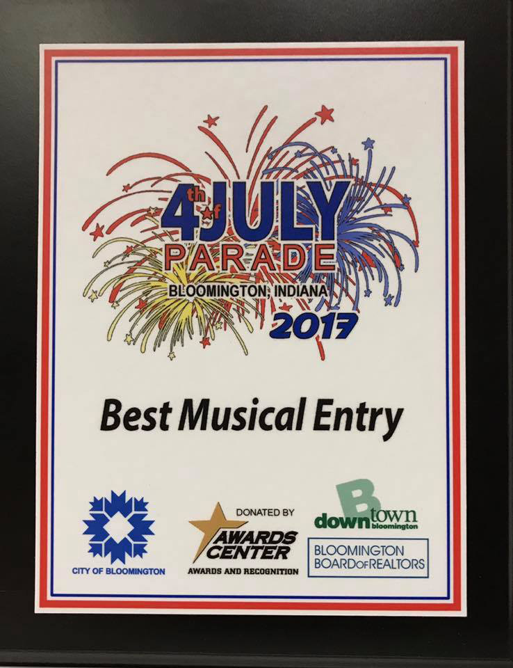 2017 Best Musical Entry Award