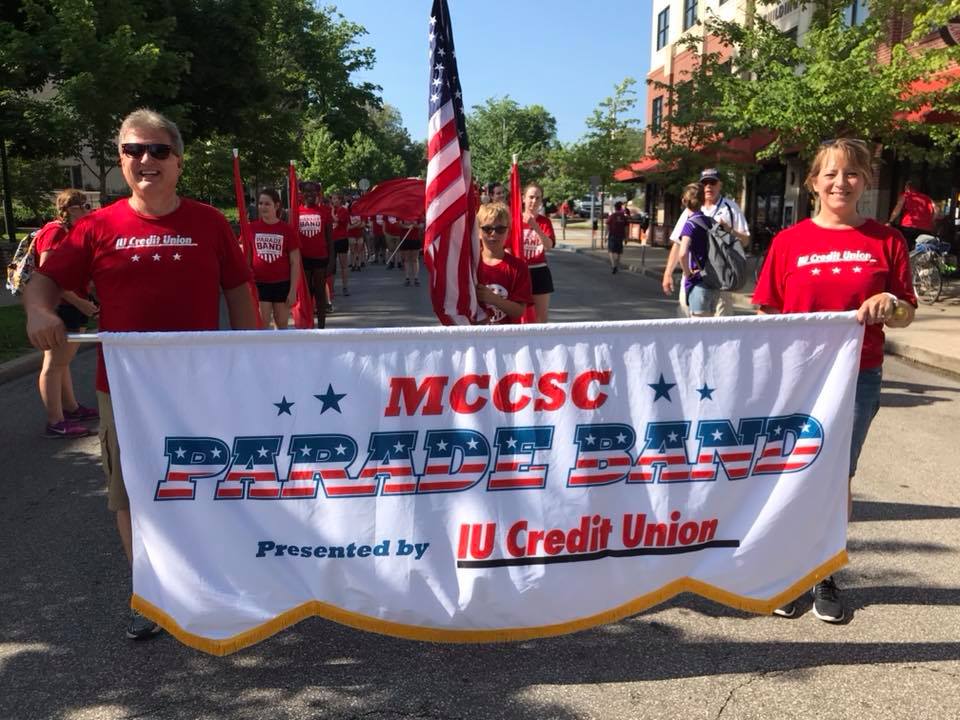IUCU sponsors MCCSC Parade Band