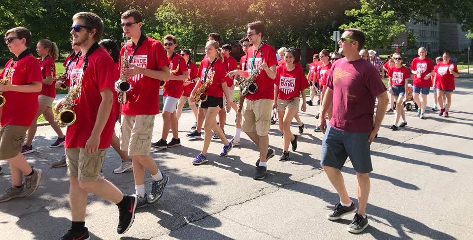 IUCU sponsors MCCSC Parade Band