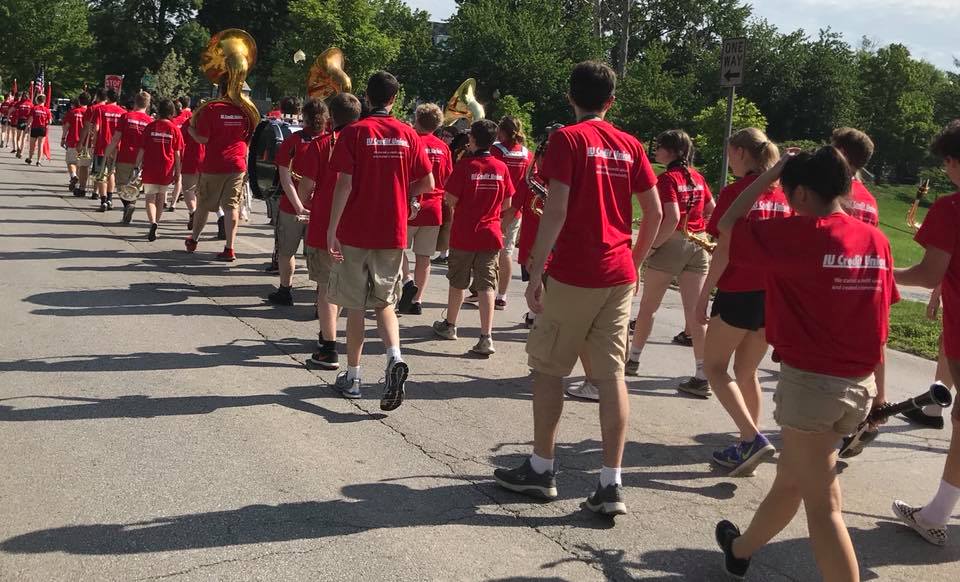 IUCU sponsors MCCSC Parade Band