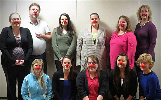 IUCU MSS participates in Red Nose Day