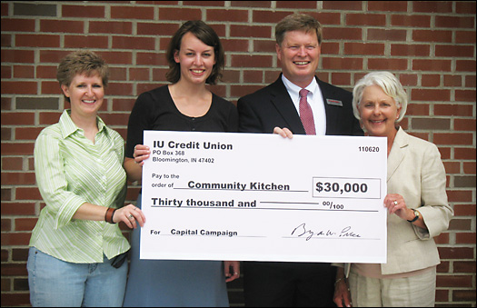 IUCU Donates $30K to Community Kitchen