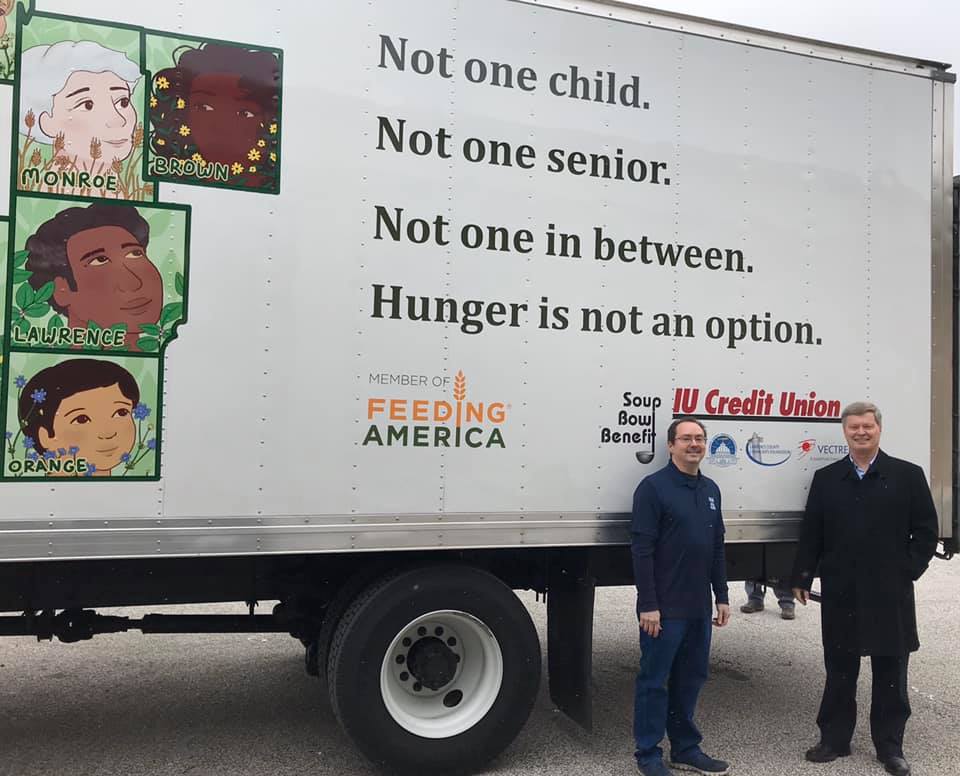 Hoosier Hills Foodbank Truck