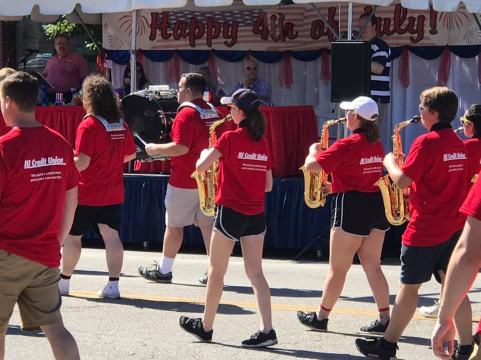 IU Credit Union Sponsors MCCSC Parade Band