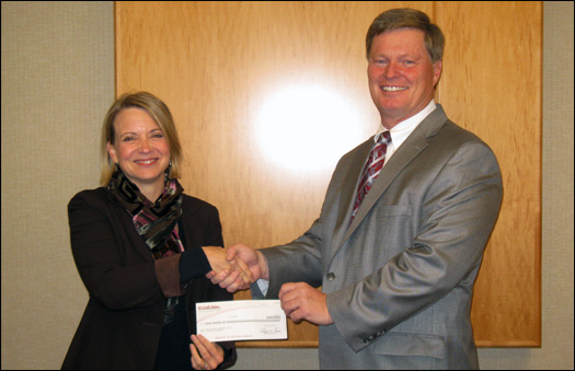 IUCU donates $20k to The Foundation of Monroe County Community Schools