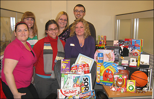 IUCU employees donate Toys for Tots