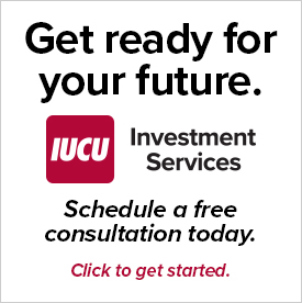 IU Credit Union Investment Services ad