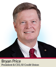 Bryan Price, President & CEO, IU Credit Union
