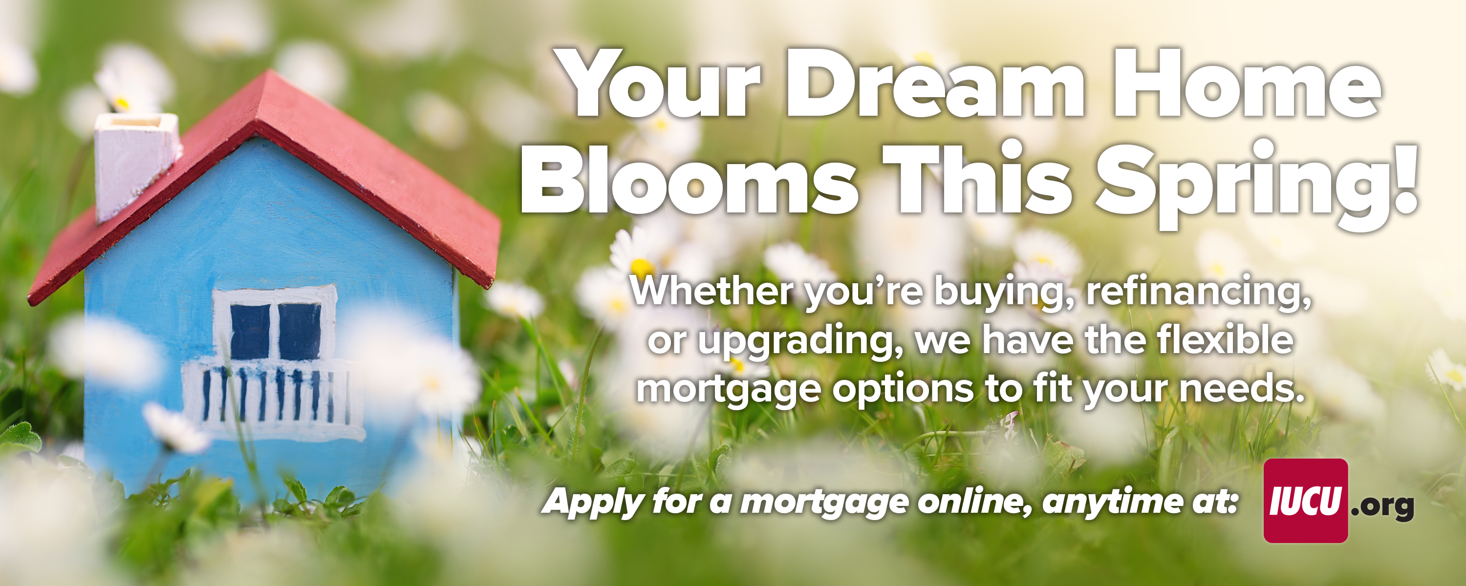 Image of IU Credit Union Mortgage ad
