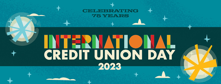 Photo of International Credit Union Day poster