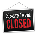 Closed Sign