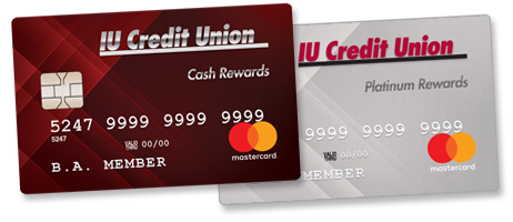 photo of IUCU Credit Cards