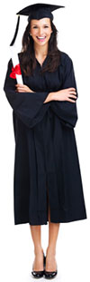 Photo of graduate