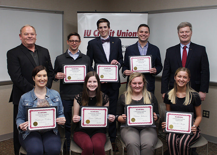 IU Credit Union Scholarship Winners