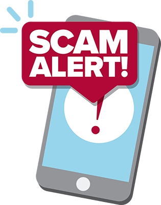 Image of Text Scam Alert Notification